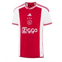Camisa de time de futebol Ajax Brian Brobbey #9 Replicas 1º Equipamento 2023-24 Manga Curta